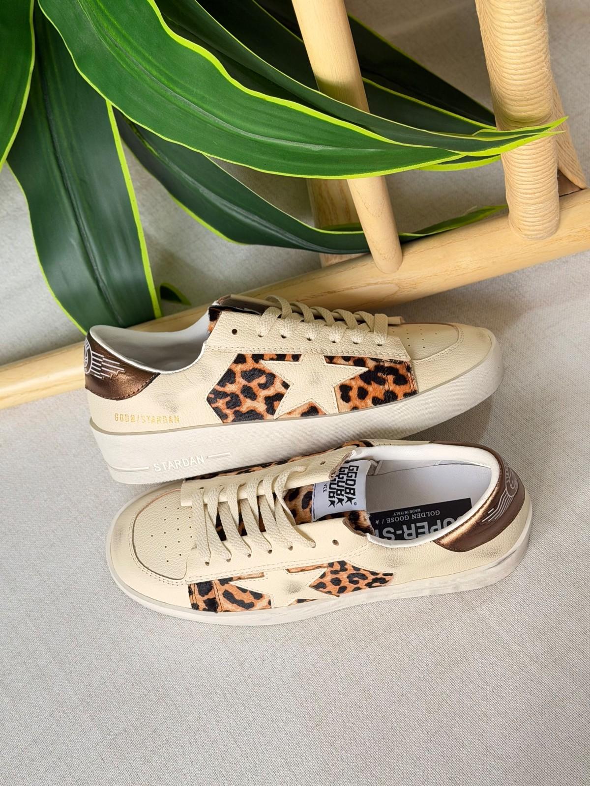 Golden Goose Super-Star sneakers in leather · 2