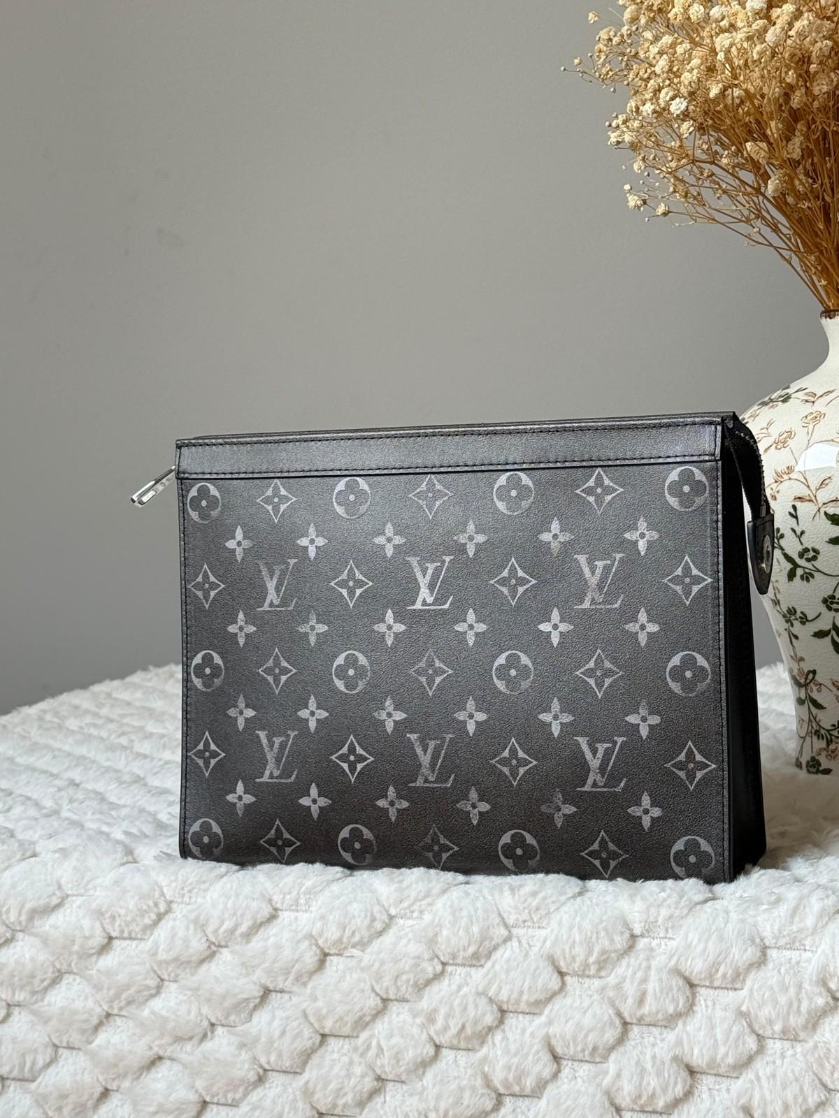 Louis Vuitton Monogram Pochette Voyage Clutch in Monogram Canvas · 3