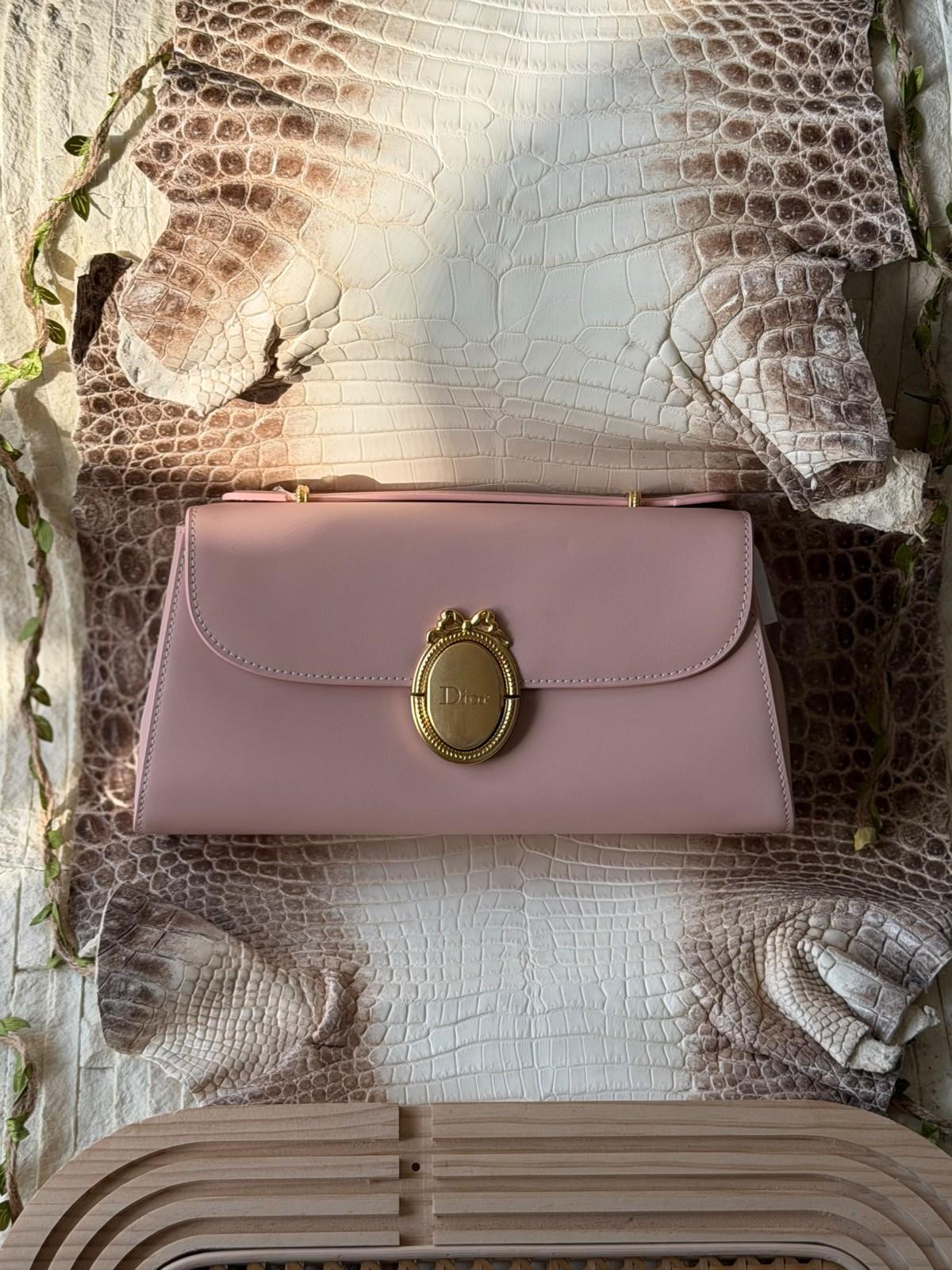 Dior Medaillon envelope pouch in smooth calfskin · 3