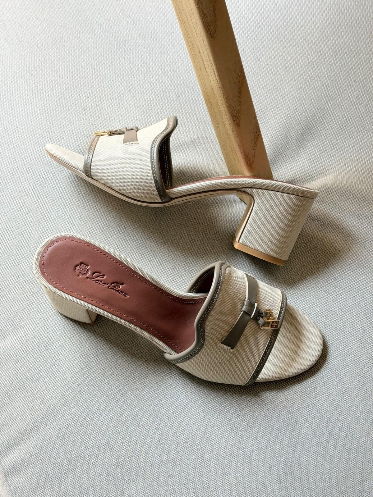 Loro Piana Summer Charms Mules · 3