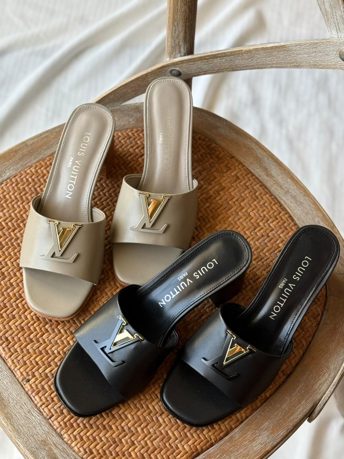Louis Vuitton LV Mare mules in calf leather · 3