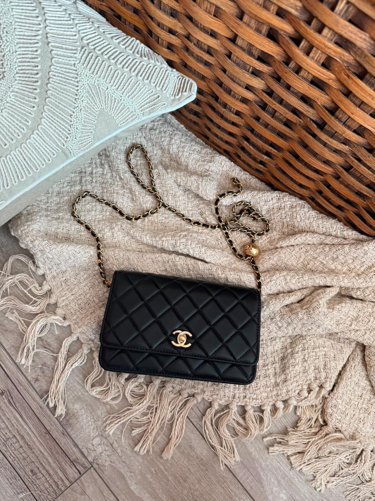 Chanel Classic Flap Wallet on Chain in Quilted Lambskin with Gold-Tone Hardware · 3