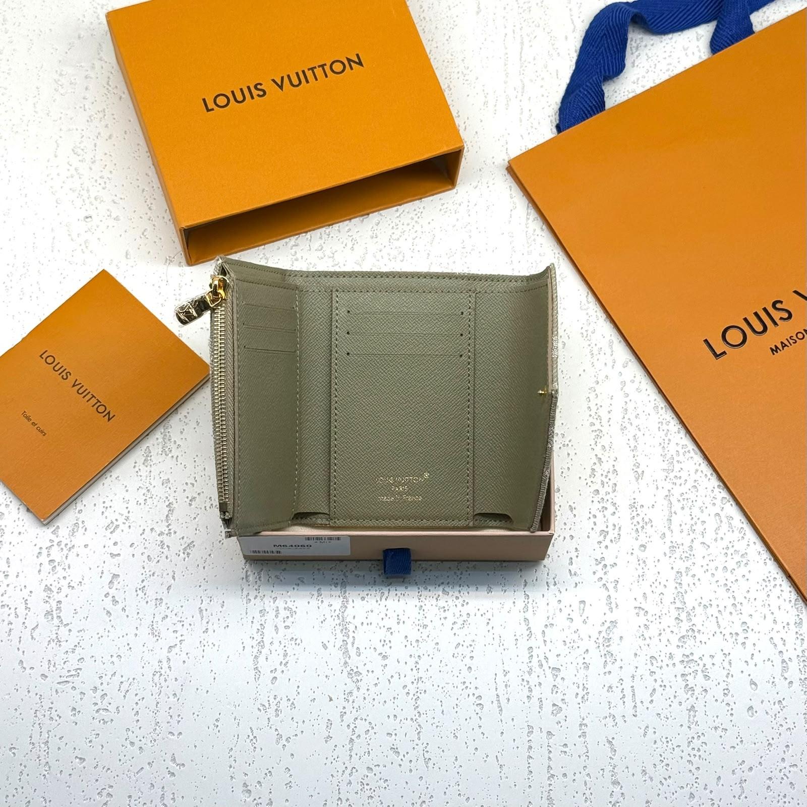 Louis Vuitton Monogram Denim Victorine Wallet · 3