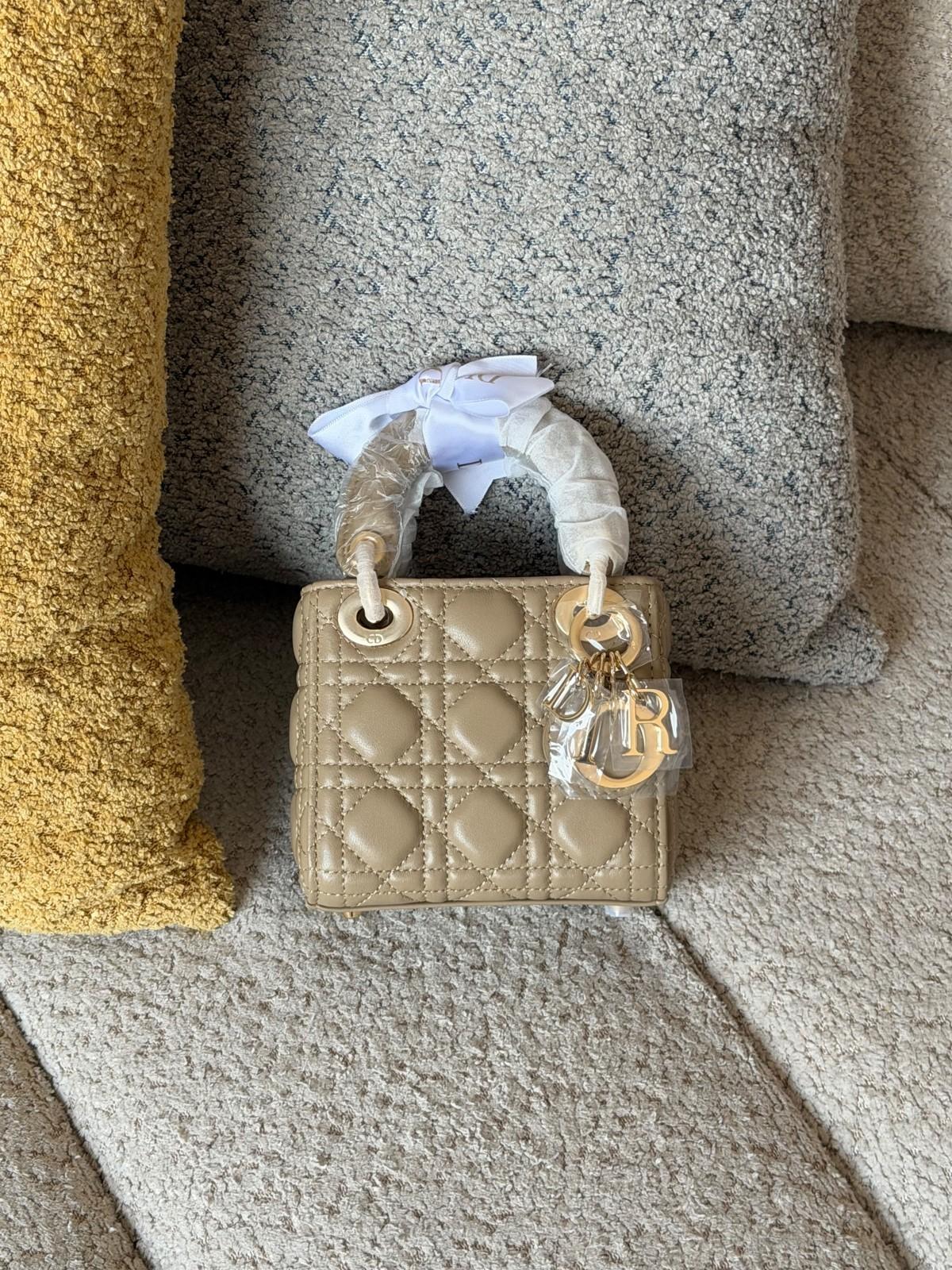 Dior Lady Dior mini cannage quilted bag · 3