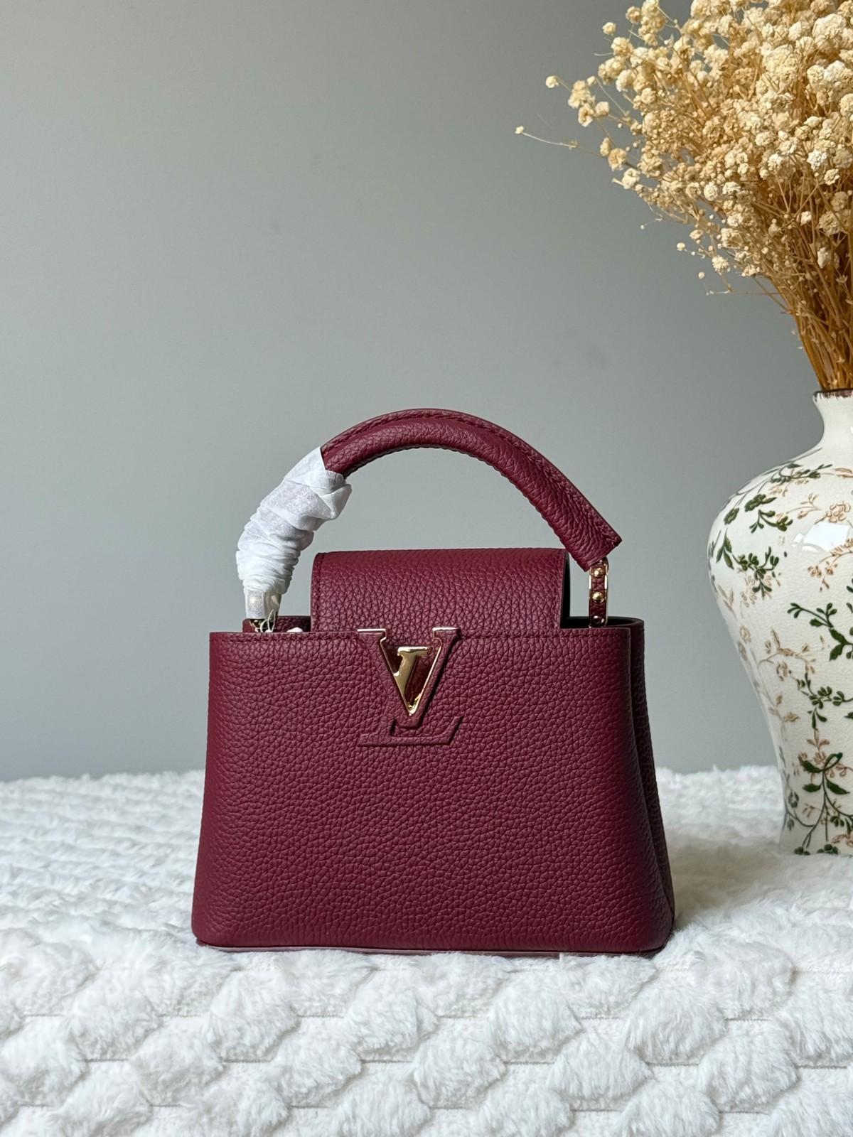 Louis Vuitton Capucines Mini in Taurillon leather · 2