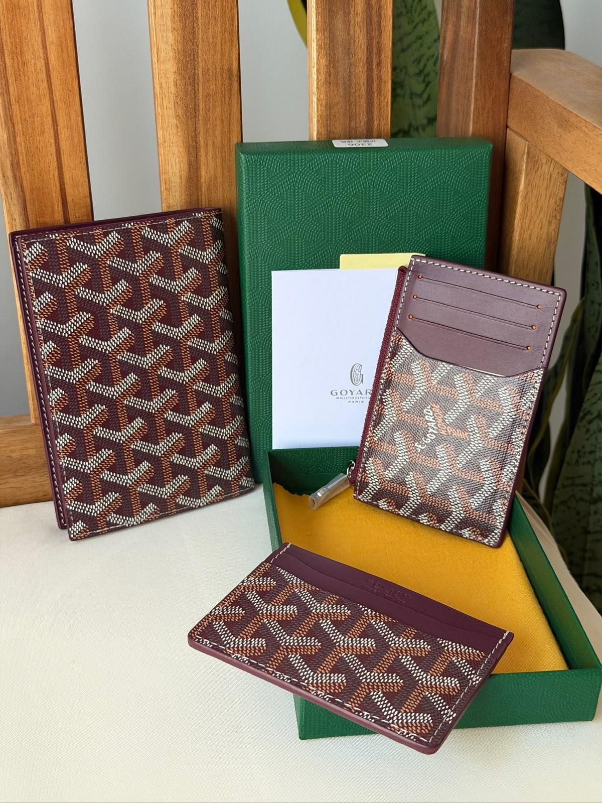 Goyard Saint-Sulpice Card Wallet in Goyardine Canvas · 3