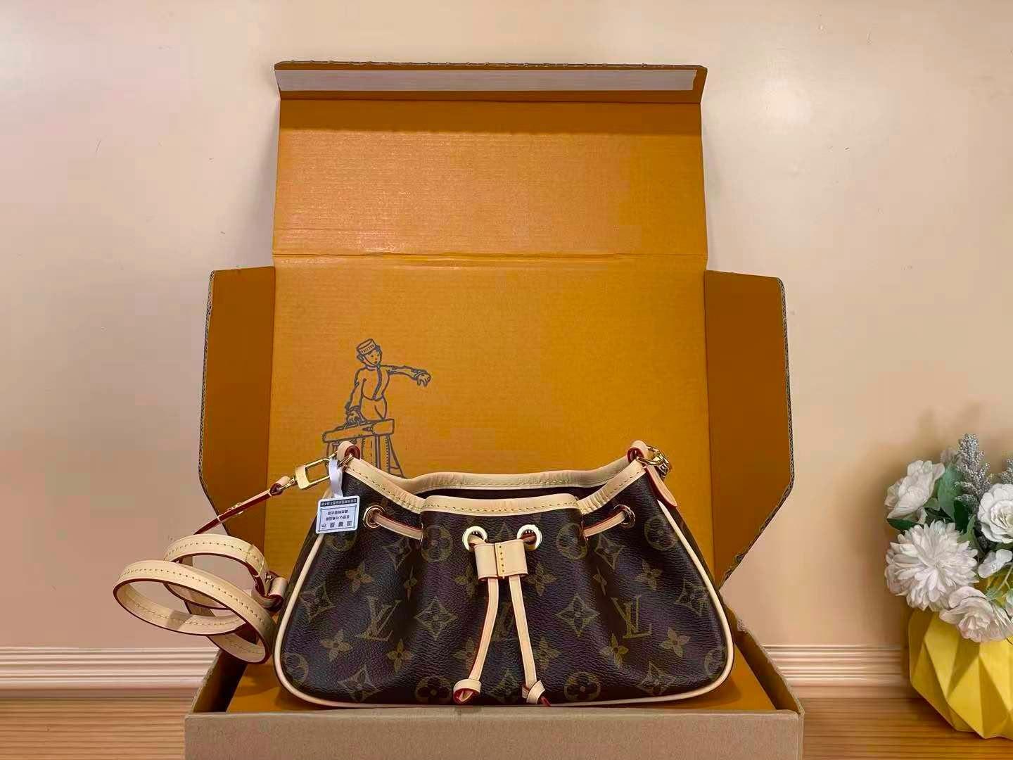 Louis Vuitton Nano Noé Bucket Bag in Monogram Canvas · 2