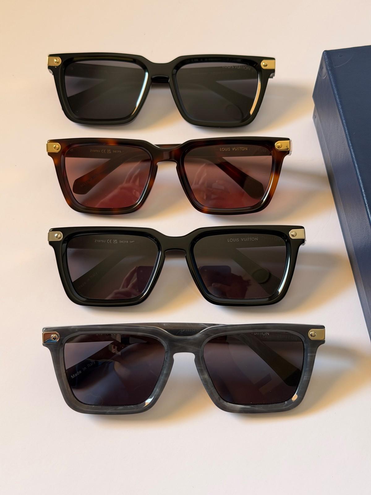 Louis Vuitton 1.1 Evidence square sunglasses Z1502E · 2