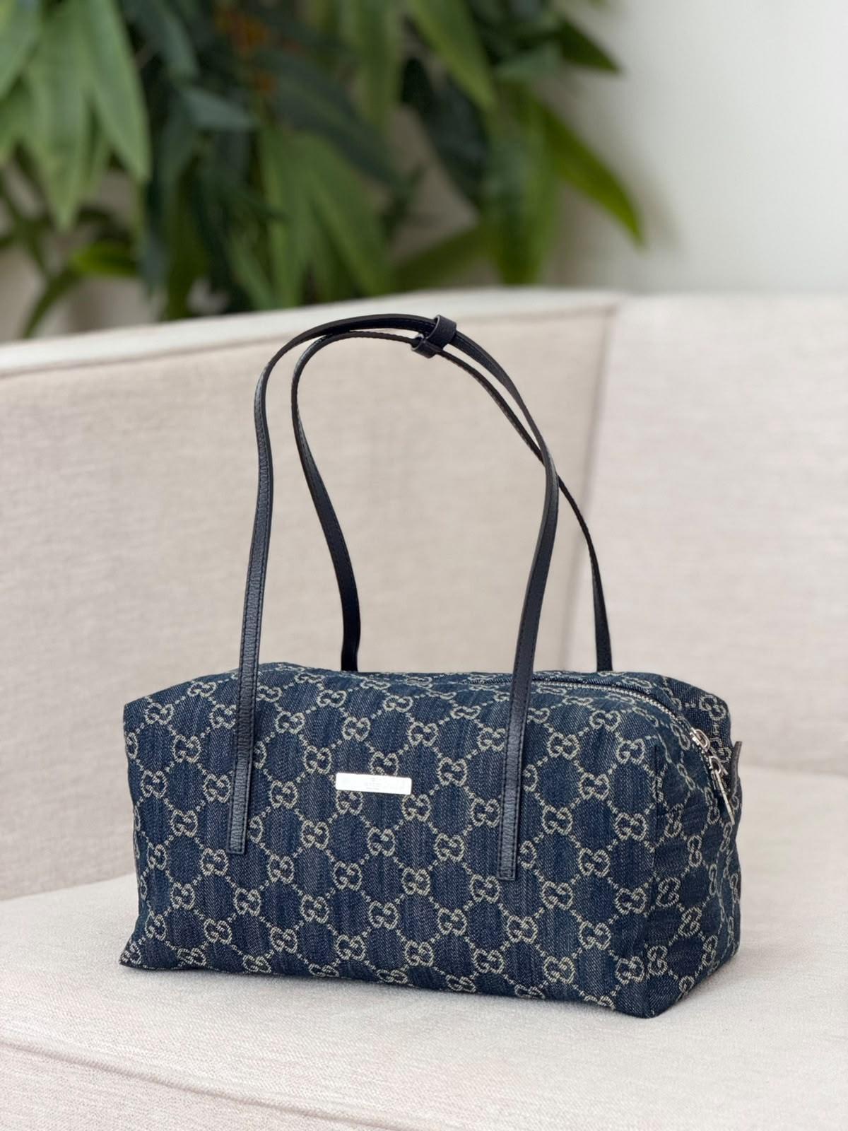 حقيبة غوتشي بولينغ من قماش جي جي جاكار (Gucci)