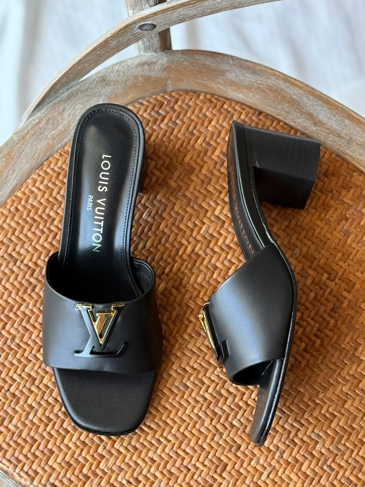 Louis Vuitton LV Mare mules in calf leather · 2