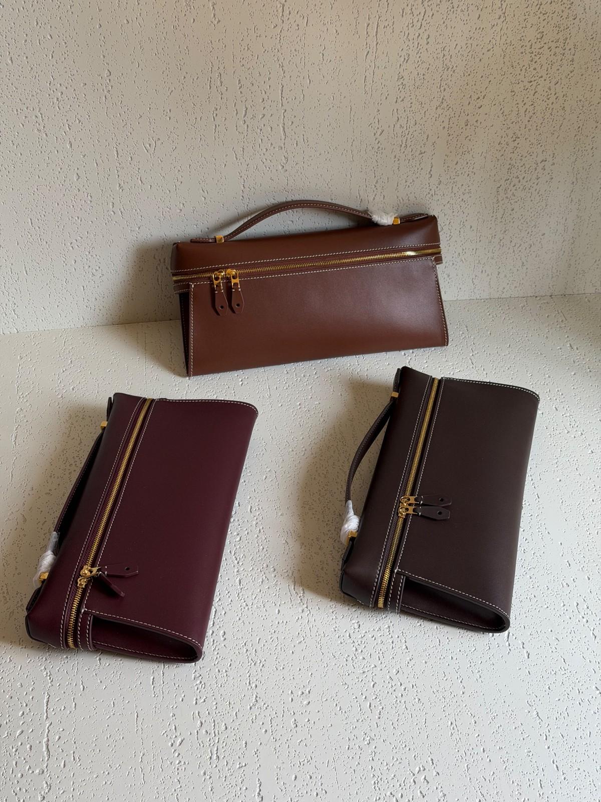 Bvlgari Serpenti Forever East-West Leather Top-Handle Bag in Burgundy · 3