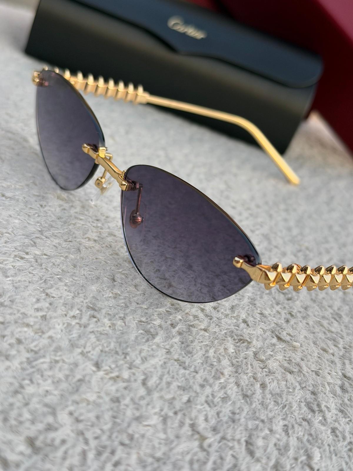 Cartier Clash de Cartier rimless sunglasses · 3