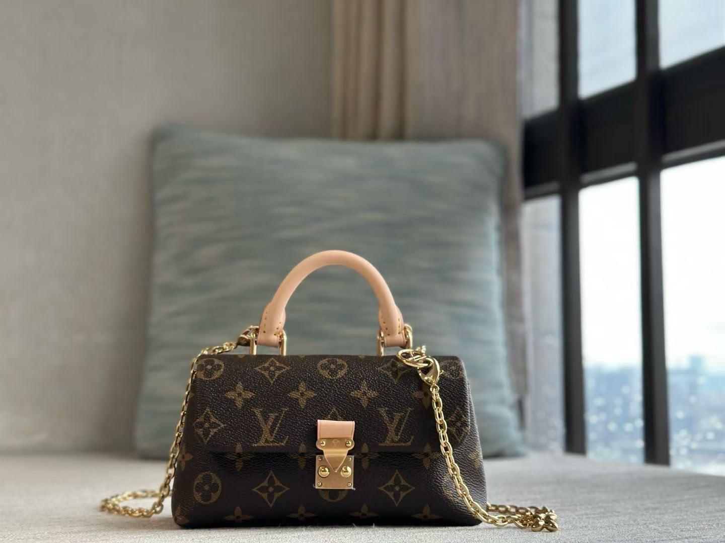 Louis Vuitton Nano Madeleine Handbag in Monogram Canvas · 3