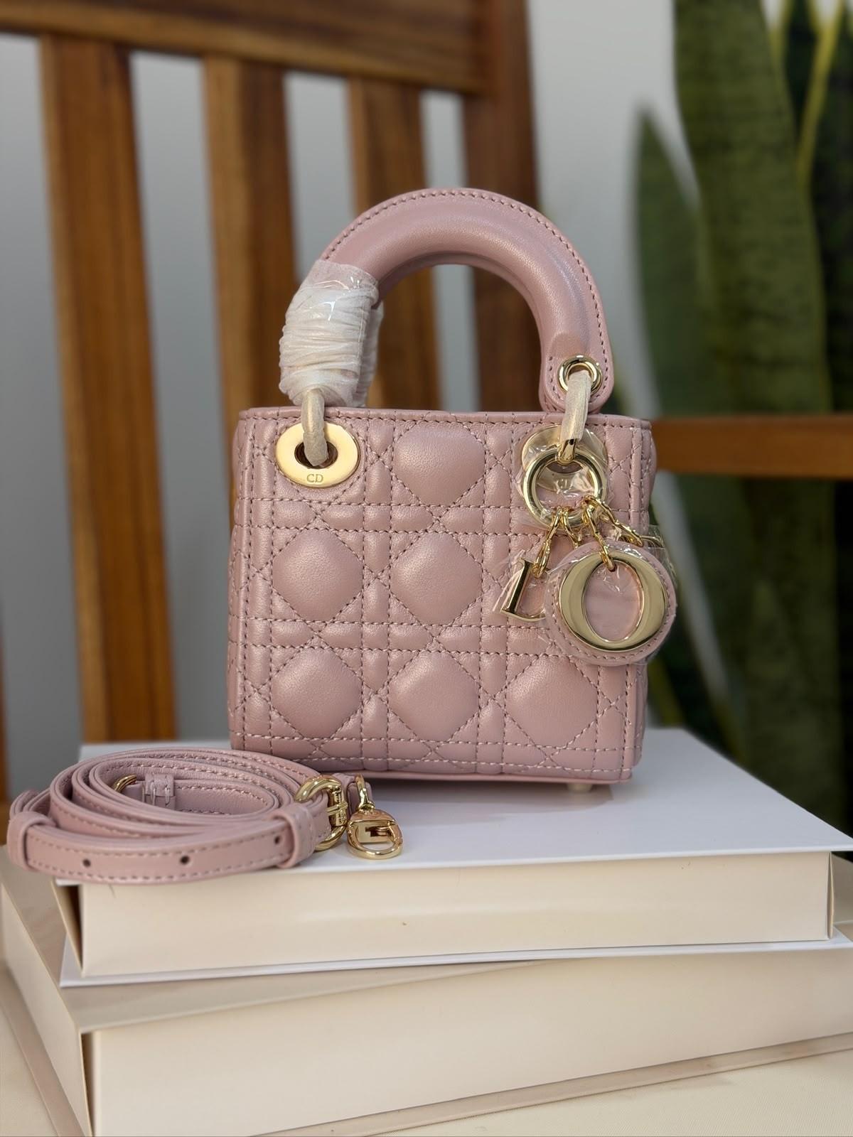 Dior Lady Dior Micro bag in cannage lambskin · 2
