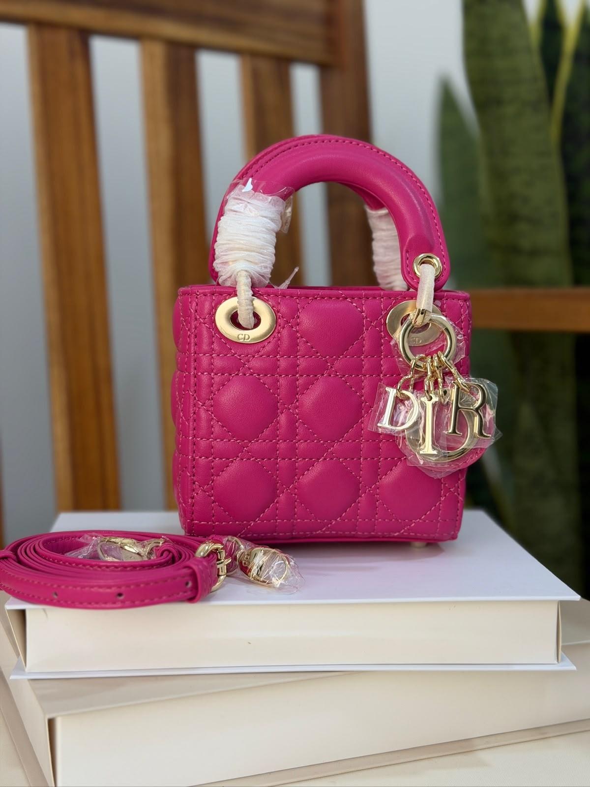 Dior Lady Dior Micro bag in cannage lambskin