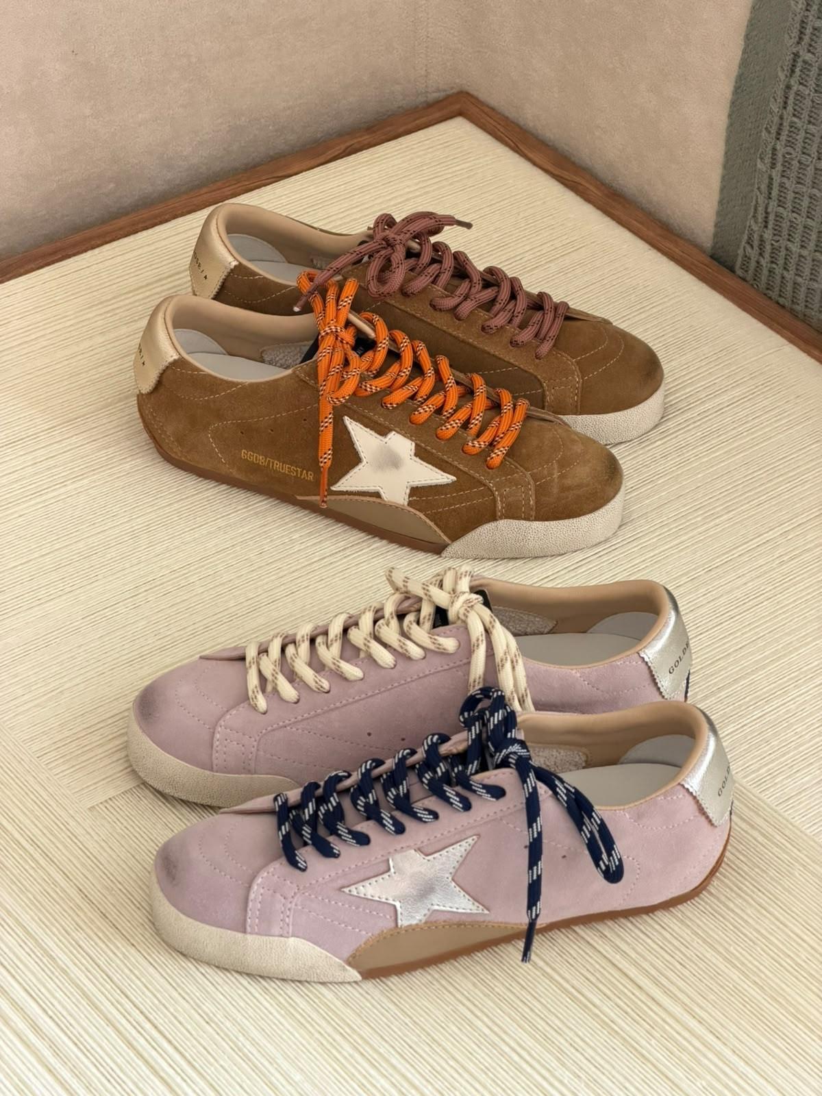 Golden Goose Super-Star Sneakers in Suede and Leather · 2