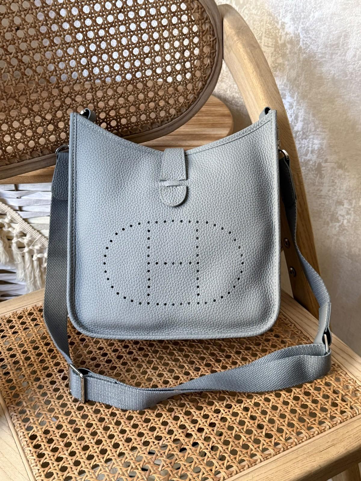 Hermès Evelyne III PM Crossbody Bag in Taurillon Clemence Leather · 2