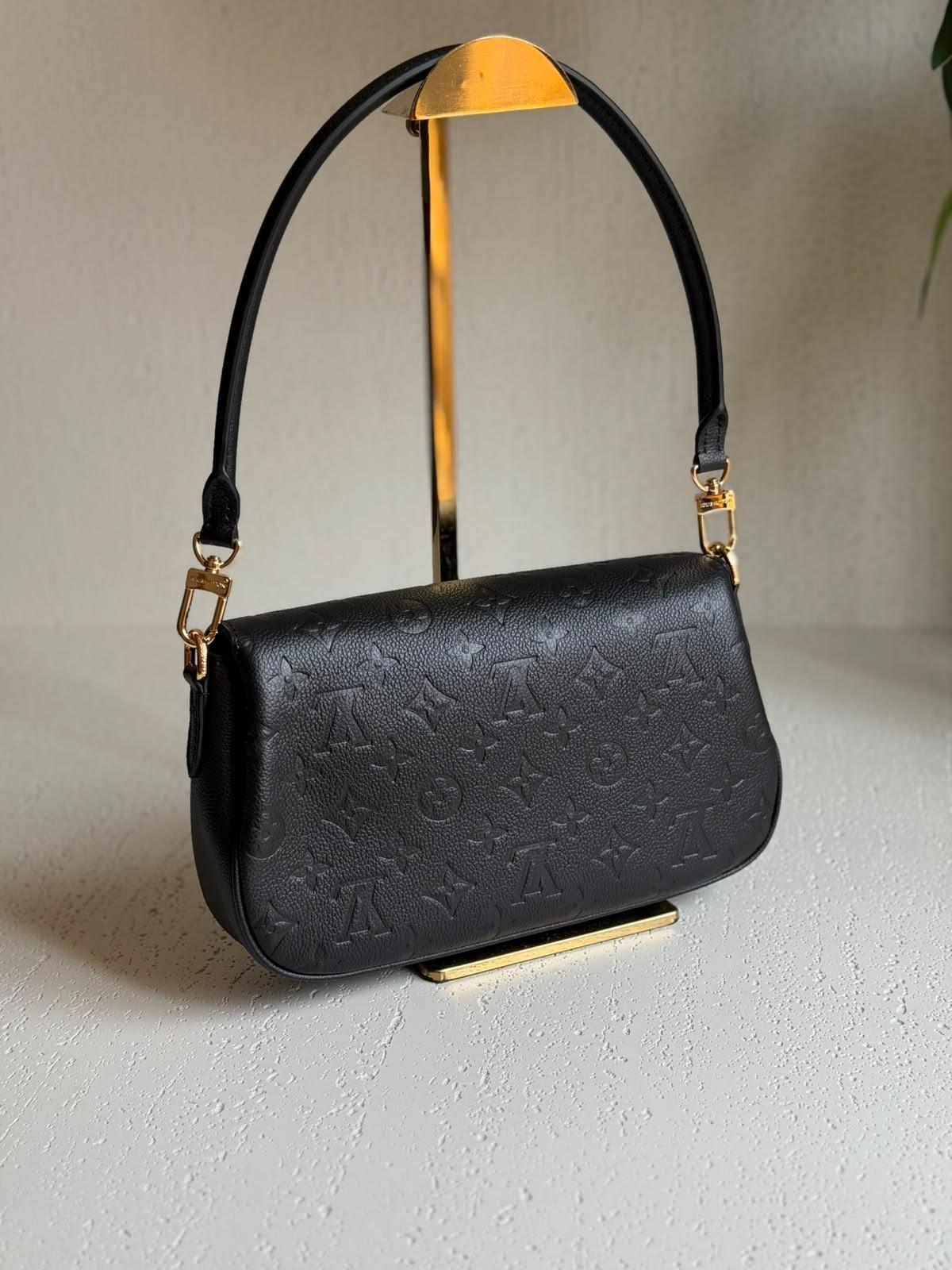 Louis Vuitton Pochette Métis Soft in Black Monogram Empreinte Leather · 2