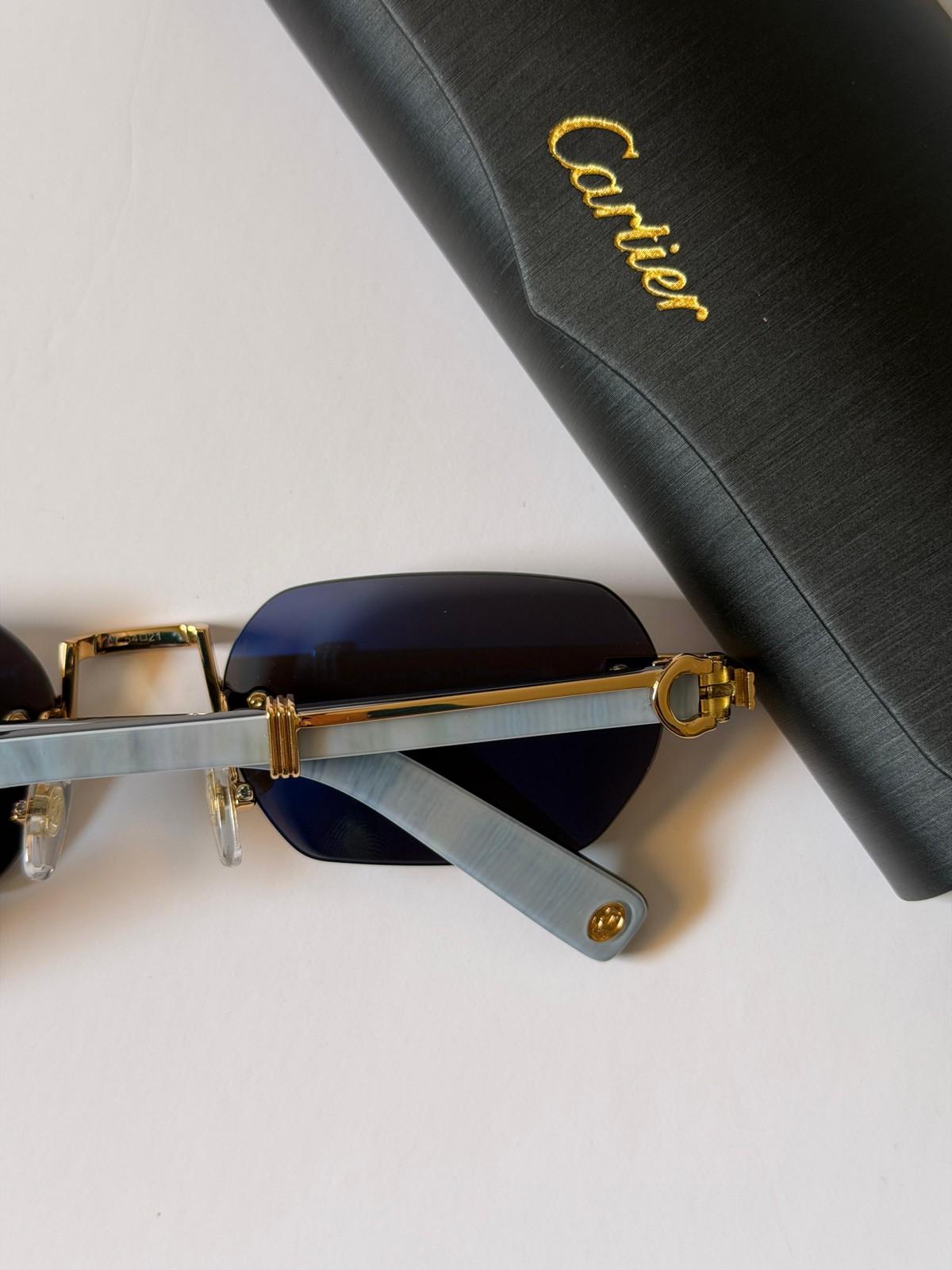 Cartier Décor C de Cartier rimless sunglasses · 3