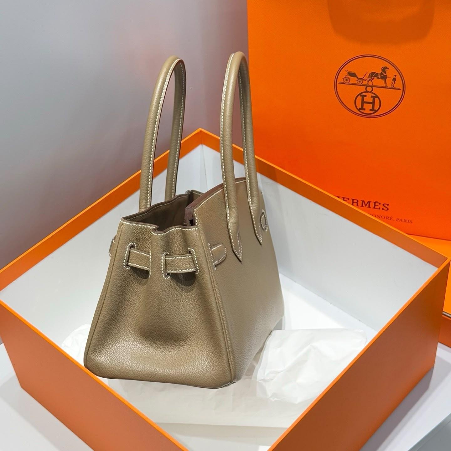 Hermès Birkin 30 Handmade Bag in Togo Leather · 2